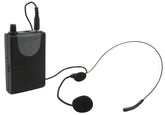 QTX Nackenbügelmikrofon + Gürteltasche für QRPA und QXPA (175,0 MHz)